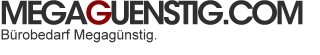 Megaguenstig Bürobedarf einkaufen-Logo