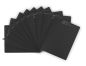 Preview: 10 Stück Klemmbretter A4 schwarz aus stabilem unzerbrechlichem Polyfoam