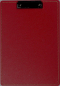 Preview: Klemmbrett A4 genäht aus PP mit Aufstellfunktion, Farbe: Rot, SONDERPOSTEN
