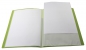Mobile Preview: EXXO by HFP Sichtbuch / Sichthüllenmappe, A4, aus PP, mit 10 fest eingeschweißten und oben offenen Klarsichthüllen, mit Einschubtasche auf der Vorderseite, Farbe: transparent limone – 1 Stück