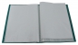 Mobile Preview: EXXO by HFP Flexibles Sichtbuch / Sichthüllenmappe / Soft-Schtbuch, A4, aus PP, mit 20 fest eingeschweißten und oben offenen Klarsichthüllen, mit Hülle auf dem Front- und Rückendeckel, Farbe: transparent türkis– 1 Stück
