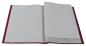 Preview: EXXO by HFP Flexibles Sichtbuch / Sichthüllenmappe / Soft-Schtbuch, A4, aus PP, mit 10 fest eingeschweißten und oben offenen Klarsichthüllen, mit Hülle auf dem Front- und Rückendeckel, Farbe: transparent rot – 1 Stück