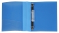 Mobile Preview: EXXO by HFP Ringbuch / Ringmappe / Ringordner, A4, aus PP, mit Stegtasche und Innentasche, mit 4er D-Ring-Mechanik, Farbe: transparent blau – 1 Stück