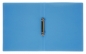 Mobile Preview: EXXO by HFP Ringbuch / Ringmappe / Ringordner, A4, aus PP, mit 2er Rundringmechanik und selbstklebenden Rückenschild, Farbe: transparent blau – 1 Stück