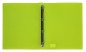 Mobile Preview: EXXO by HFP Ringbuch / Ringmappe / Ringordner, A4, aus PP, mit 4er Rundringmechanik und selbstklebenden Rückenschild, Farbe: transparent limone – 1 Stück