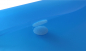 Preview: Dokumententaschen Sammelmappen Sichttaschen A4 transparent blau - Dokumentenmappe zum Abheften mit EURO-Lochung, Abheftrand, Klappe und Klettverschluss - 10 Stück