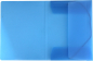 Mobile Preview: EXXO by HFP Eckspanner / Gummizugmappe / Sammelmappe, A4, aus PP, mit 30mm Füllhöhe, mit Gummizug und 3 Einschlagklappen im Rückendeckel, Farbe: blau– 1 Stück
