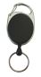 Preview: 1 Stück Jojo Ausweishalter mit Drahtseil - Farbe: schwarz