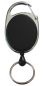 Preview: 1 Stück Jojo Ausweishalter mit Drahtseil - Farbe: schwarz