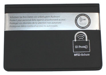 RFID Schutzhülle für ePerso und 2 weitere Karten im Kreditkartenformat