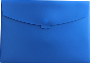 EXXO by HFP Action Wallet - Premium Dokumententasche Sammelmappe A3 quer mit Klettverschluss in opak, Farbe: marine blau - 5 Stück