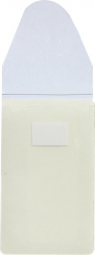 Selbstklebetaschen USB-Stick PP-Folie 52x92 mm mit verschließbarer Klappe - 100 Stück