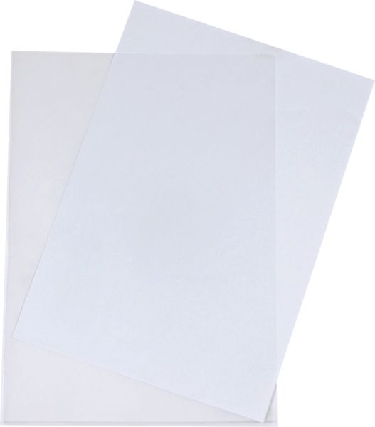 100 Stück Sichthüllen / Aktenhüllen / Dokumentenhüllen A4, 160my, aus PP, mit Griffaussparung, oben und seitlich offen, Farbe: transparent glasklar glatt