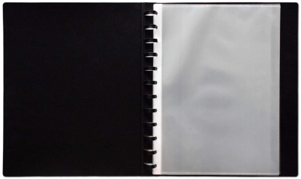 Sichtbuch-Flexzip A4-schwarz2