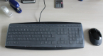 Einweg-Tastaturabdeckung aus transparenter PP-Folie 80 my - 50 Stück