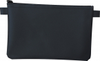 Banktasche Geldscheintasche Belegtasche Kunstleder schwarz 25 x 16 cm