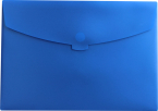 EXXO by HFP Action Wallet - Premium Dokumententasche Sammelmappe A3 quer mit Klettverschluss in opak, Farbe: marine blau - 5 Stück